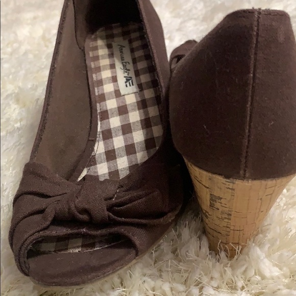 American eagle wedge heel 👠 size: 11 - Picture 2 of 4